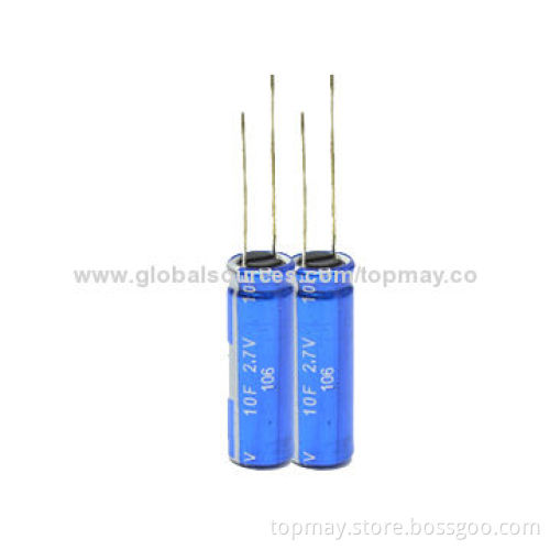 Supercapacitors with Low-ESR, Used for Water and Gas Meters, Tax Machines, RoHS MarkNew